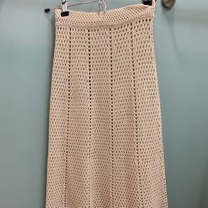 Wilfred (Aritzia brand) crochet midi skirt